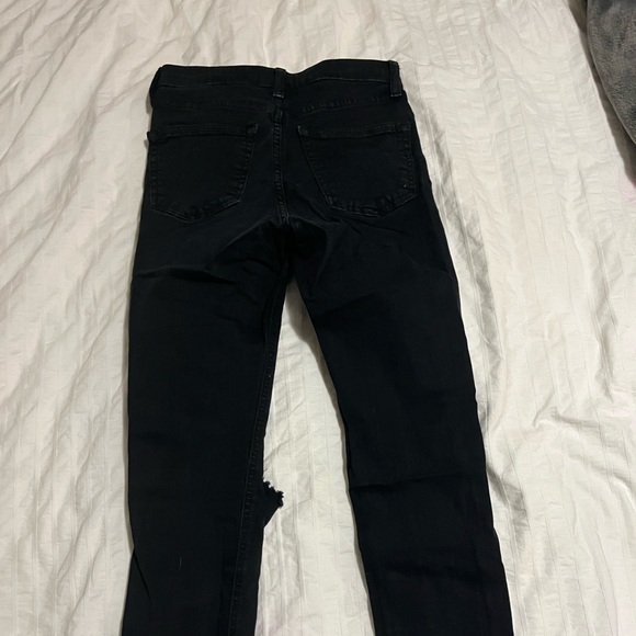 Black top shop Jamie jeans - Picture 2 of 2